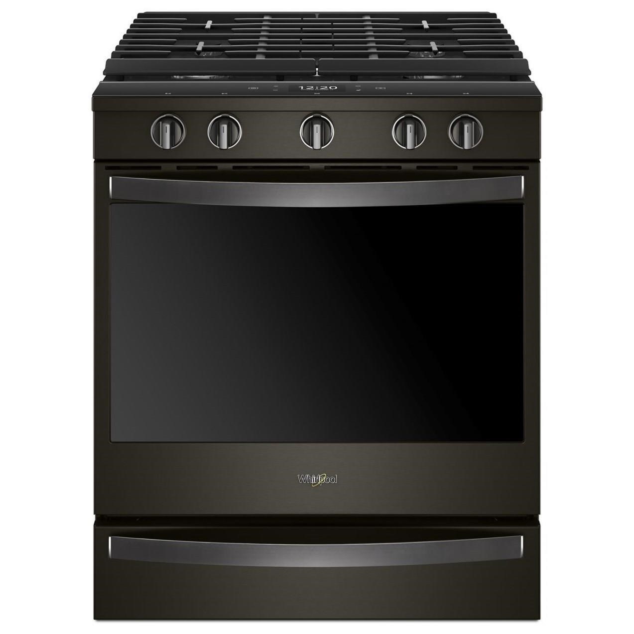 Whirlpool WEG750H0HV 5.8 Cu. Ft. Smart Slidein Gas Range with EZ2
